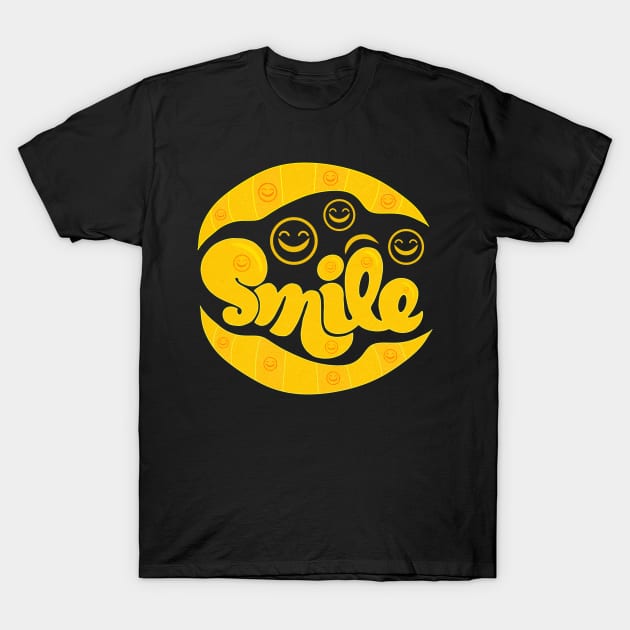 Smile Merchandise T-Shirt by ak3shay